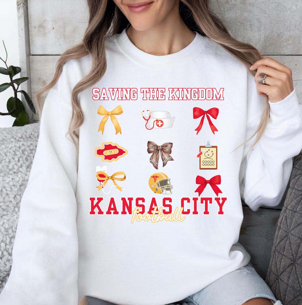 Kansas City Chiefs Nurse Sweatshirt, Unisex Game Day Outfit, Red Friday, Healthcare