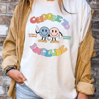 Autism Awareness T-Shirt, Inclusion Matters, Neurodiversity, Special Education Teacher Gift, Choose To Include Tee Autism Awareness T-Shirt, Inclusion Matters, Neurodiversity, Special Education Teacher Gift, Choose To Include Tee