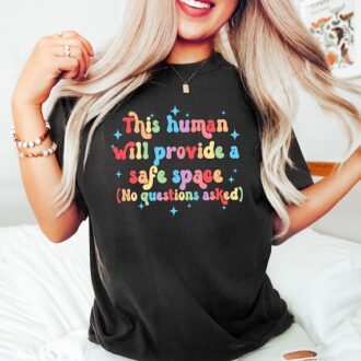 Safe Space LGBTQ+ Pride Shirt, Equality Apparel, Queer Gift Safe Space LGBTQ+ Pride Shirt, Equality Apparel, Queer Gift