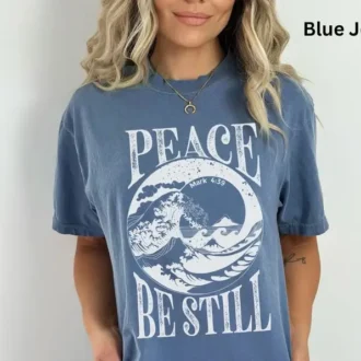 Vintage Christian T-Shirt, Be Still, Pray Tee, Love Like Jesus Shirt, Bible Verse, Inspirational Gift