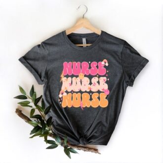 Watercolor Nurse Shirt, RN T-shirt, Nurse Graduation Gifts
