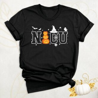 Halloween NICU Nurse Shirt, Spooky Fall Gift for Nurses & Nursing Students