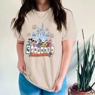 Disney Graduate Shirt, Mickey and Friends Senior Graduation T-Shirt, Disneyland Grad Gift Disney Graduate Shirt, Mickey and Friends Senior Graduation T-Shirt, Disneyland Grad Gift