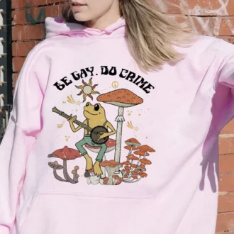Be Gay Do Crime Sweatshirt, Funny LGBTQ+ Pride Shirt, Queer Community, Pride Month Gift