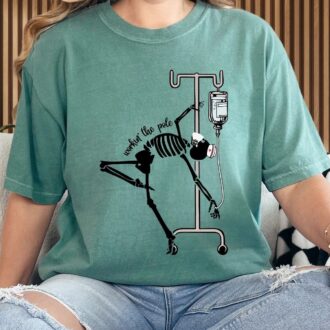 [POD-TEST3] Vintage Halloween Witch Nurse Shirt, Retro Nurse by Day Witch by Night T-shirt, Gift for Nurse